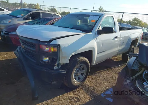 2014 Chevrolet Silverado 1500 Work Truck 1Wt из США, поврежденный, VIN 1GCNCPEH4EZ297748